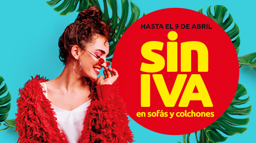 SIN IVA Sofas y Colchones